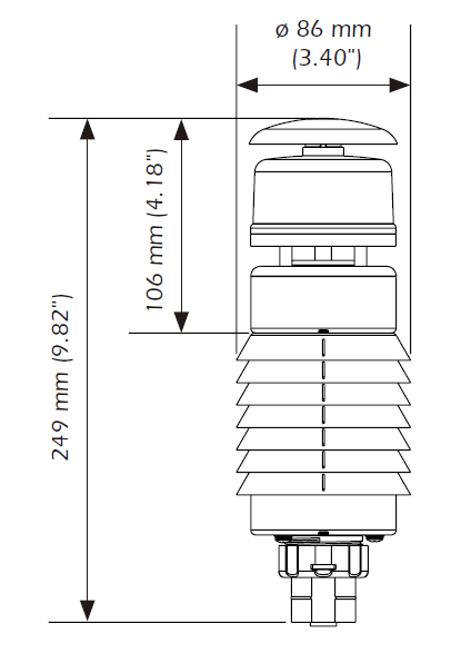 AirMar 150WXRS超声波气象仪(图2)